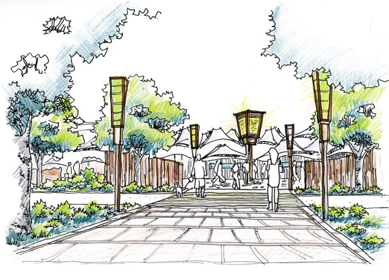 urban design sketch scheme