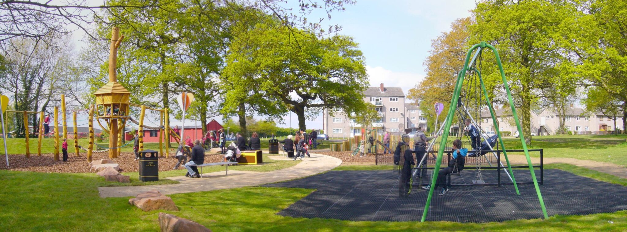Willenhall Woods Play Area Design, Coventry
