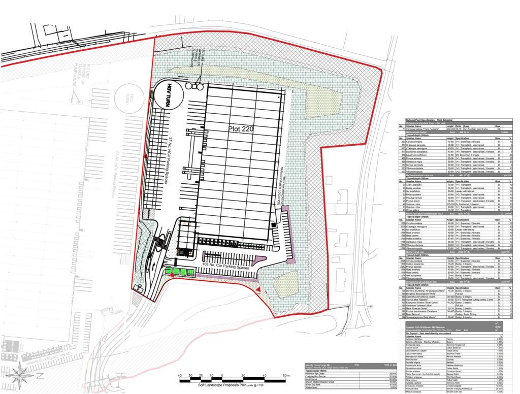 220 Soft Landscape Proposals