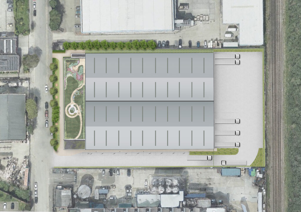 waxlow road landscape plan