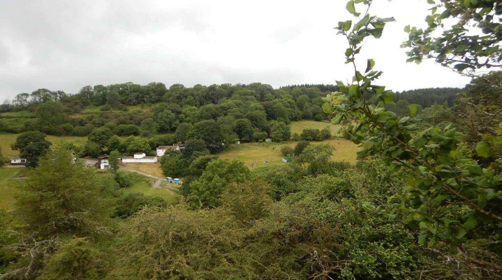 dolygaer campsite photomontage