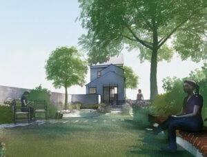 woolwich road 3d colour render