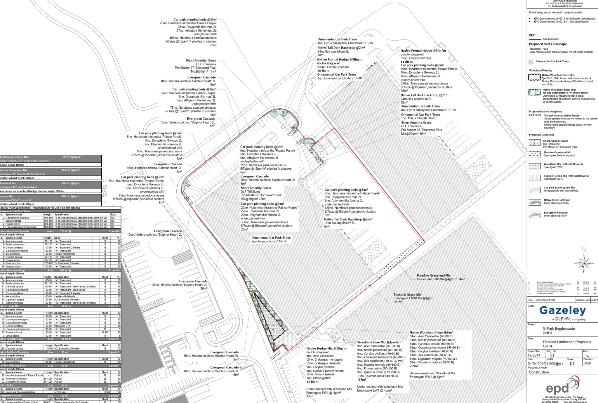 biggleswade landscape plan