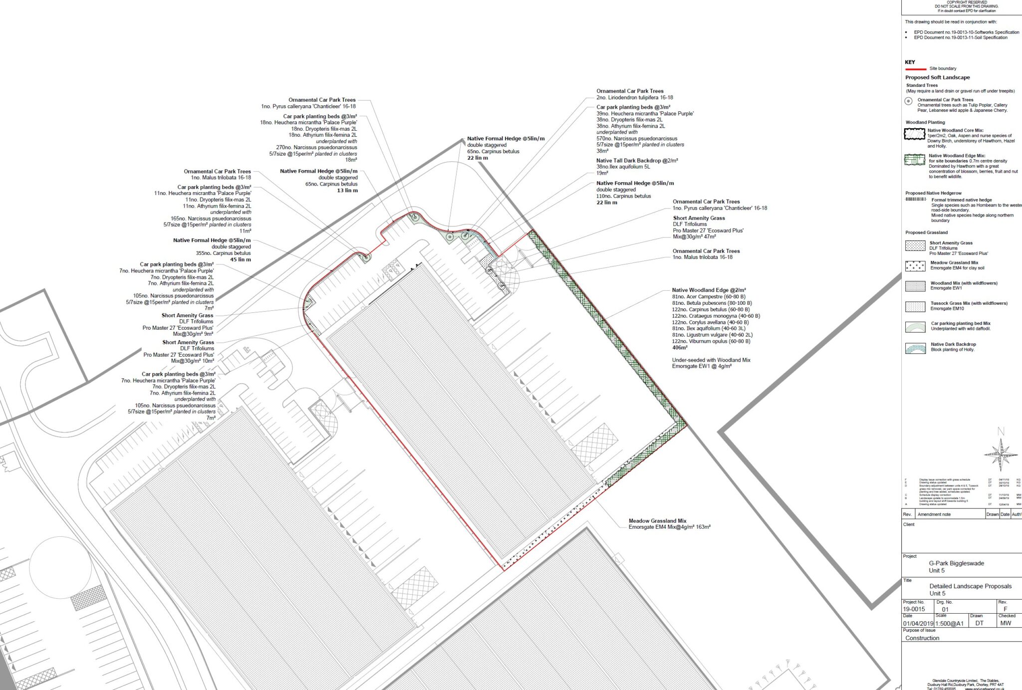 biggleswade landscape plan