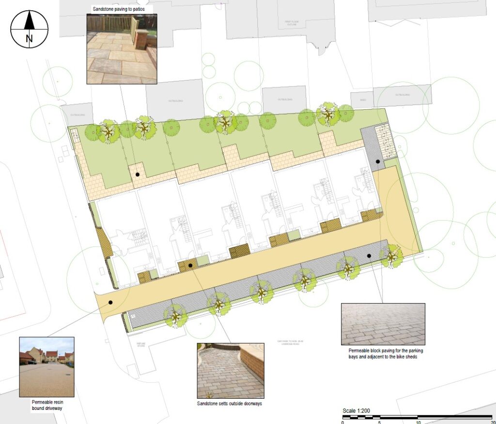 hard landscape plan