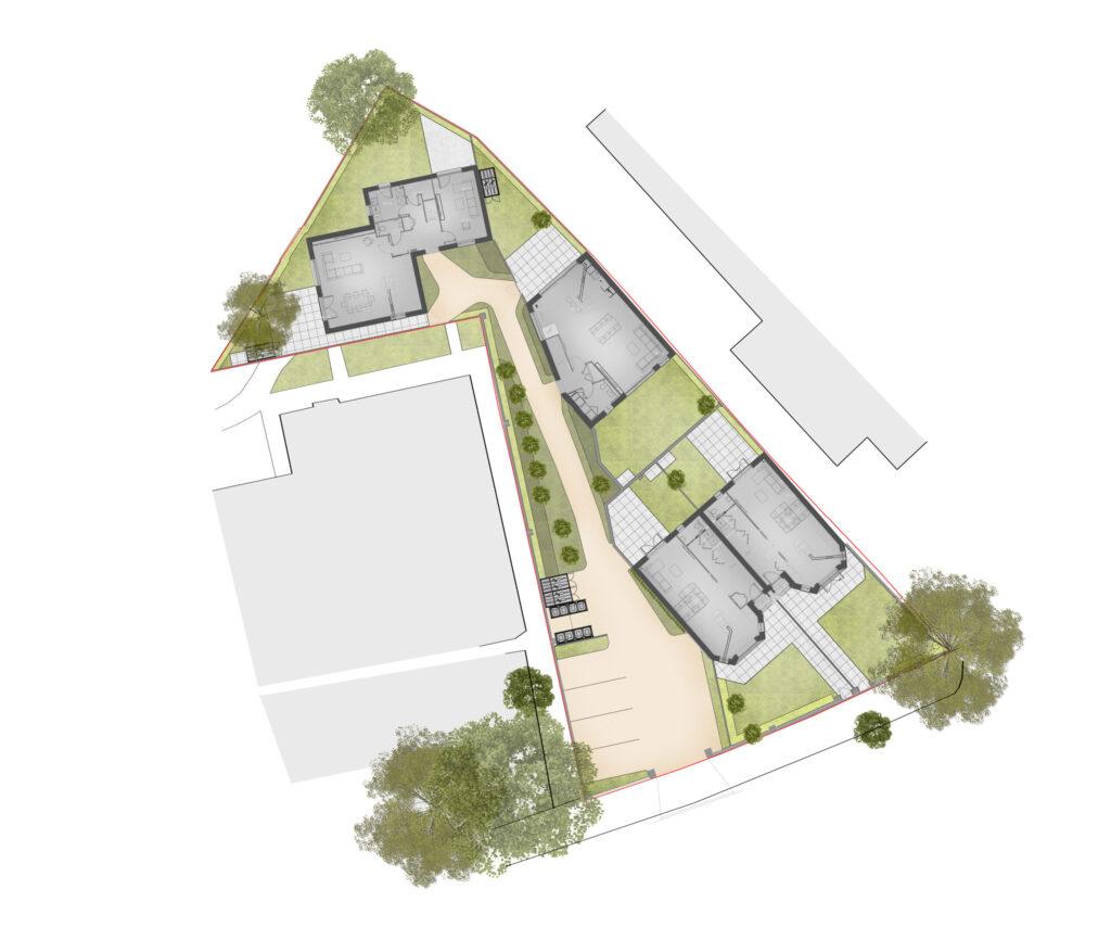 Planting Design at Louisa Court, Ealing