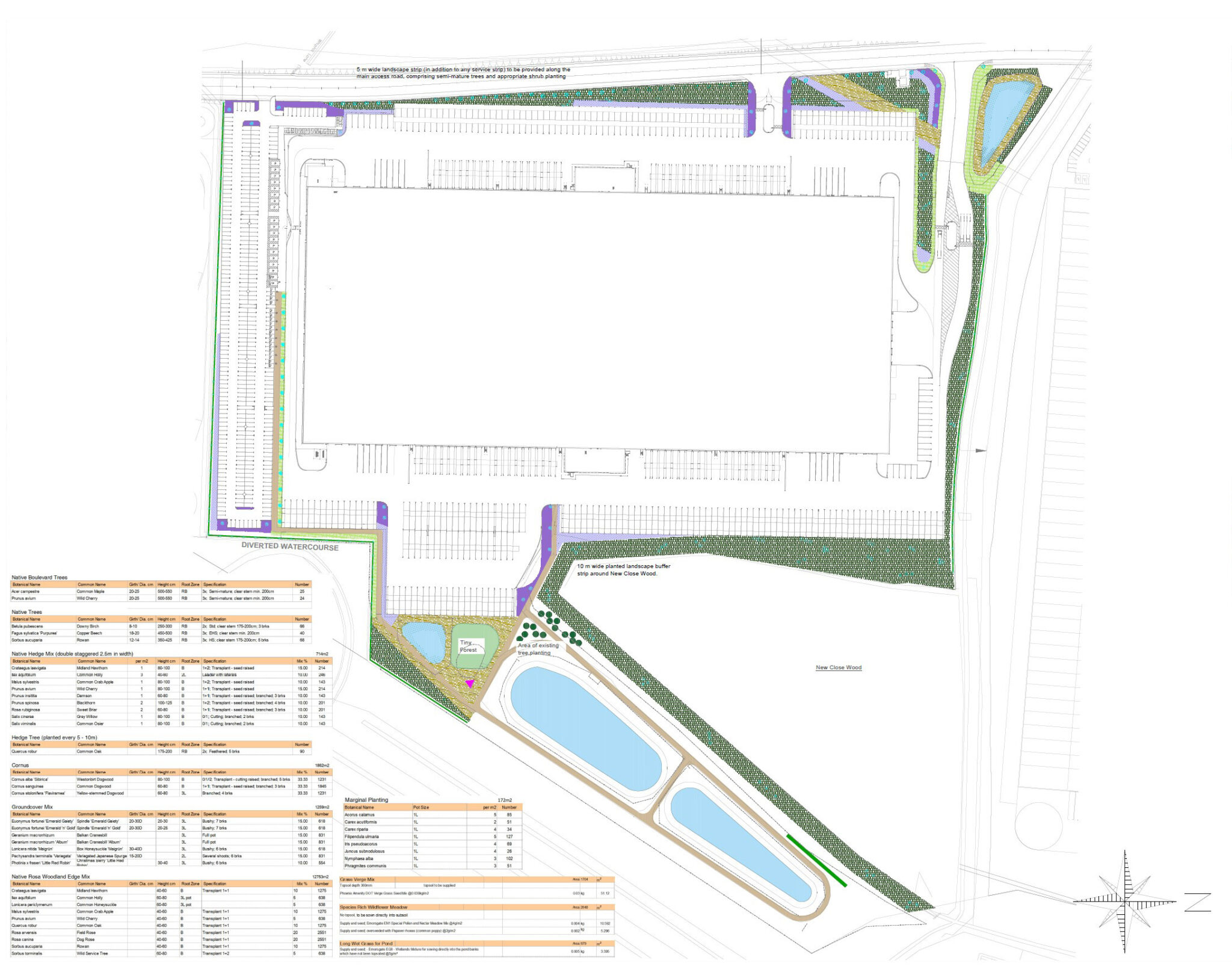 doncaster landscape plan